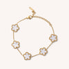 Nikki Smith Designs - White Shell Flora Bracelet