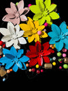 Whimsies - Flower wind chime hippie garden nana bell patio lawn porch