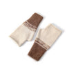 PEACH ACCESSORIES -  Two Tones Sequins Gloves: Blue