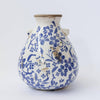 Forpost Trade Inc - Ceramic Vase, Blue Flowers