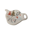 Forpost Trade Inc - Porcelain Tea Bag Holder, Set of 2