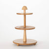 Sullivans Home Decor - 3-TIERED WOODEN TRAY