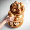 Sullivans Home Decor - 3-TIERED WOODEN TRAY
