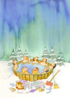 Greatland Graphics - Barbara Lavallee Winter Holiday Card Pack (10)