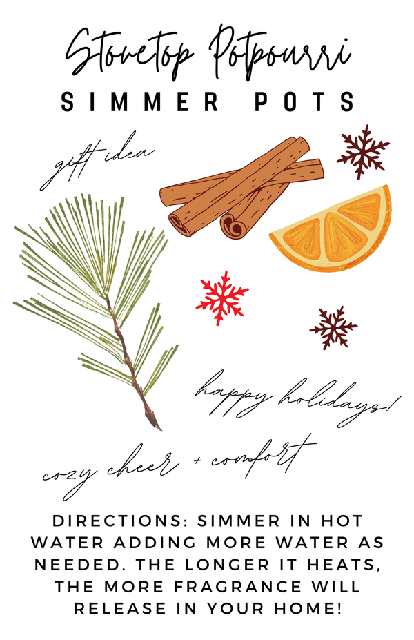 Evergreen View Farm - Simmer Stovetop Potpourri Holiday Spice Fall Christmas Blend