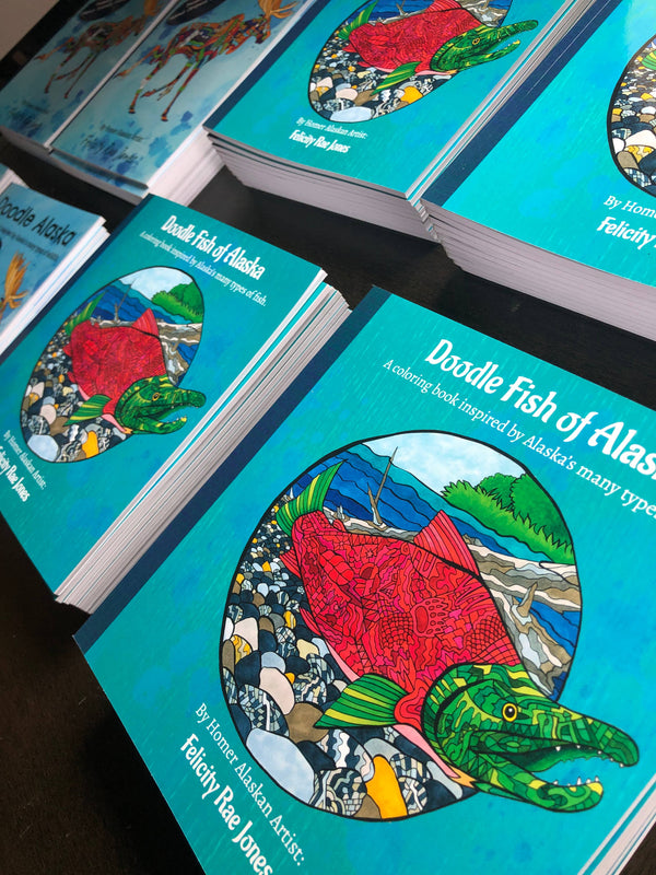 FJ Creations - Doodle Alaska Coloring Book