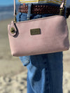 Liz Soto Handbags - Tina cross-body, wallet, cell phone and wristlet: Cross body, Turq
