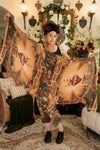 Market of Stars - Courage Dear Heart Scarf with Sacred Heart
