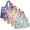 Wrapables.com - Wrapables Large Foldable Tote Nylon Reusable Grocery Bags, 5: Llamas in Springtime