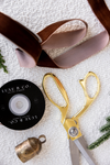 Luxe B Co - Ribbon Brown Velvet Christmas Decor Luxe B Co: Medium