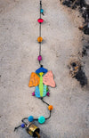 Whimsies - Mushroom wind chime hippie garden nana bell lawn porch
