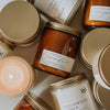 Nectar Republic - Citrus Basil : Tin Soy Candle ( spring fresh )