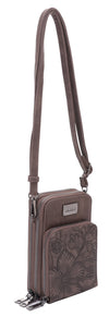 Liz Soto Handbags - Gina compact cross body: Cross body, Sand