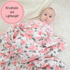 LollyBanks - Pretty in Peony Baby Swaddle Blanket