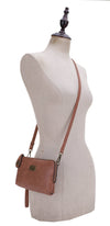 Liz Soto Handbags - Tina cross-body, wallet, cell phone and wristlet: Cross body, Rose