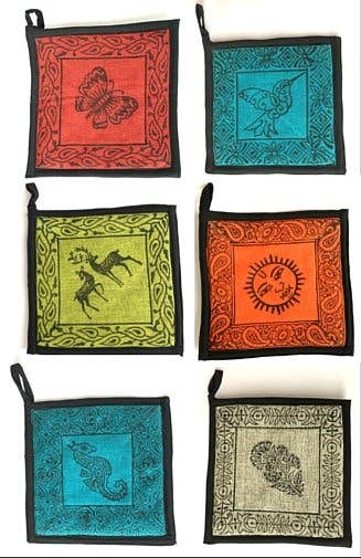 Ganesh Himal Trading - Cotton Blockprint Potholder