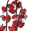 Will's Company - Artificial Iced Red Pepper Berry Holiday Spray - 30"