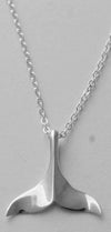 Semaki & Bird - Alaska Whale Tail Necklace - sterling  Natural History