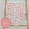 LollyBanks - Beautiful Bows Baby Swaddle Blanket