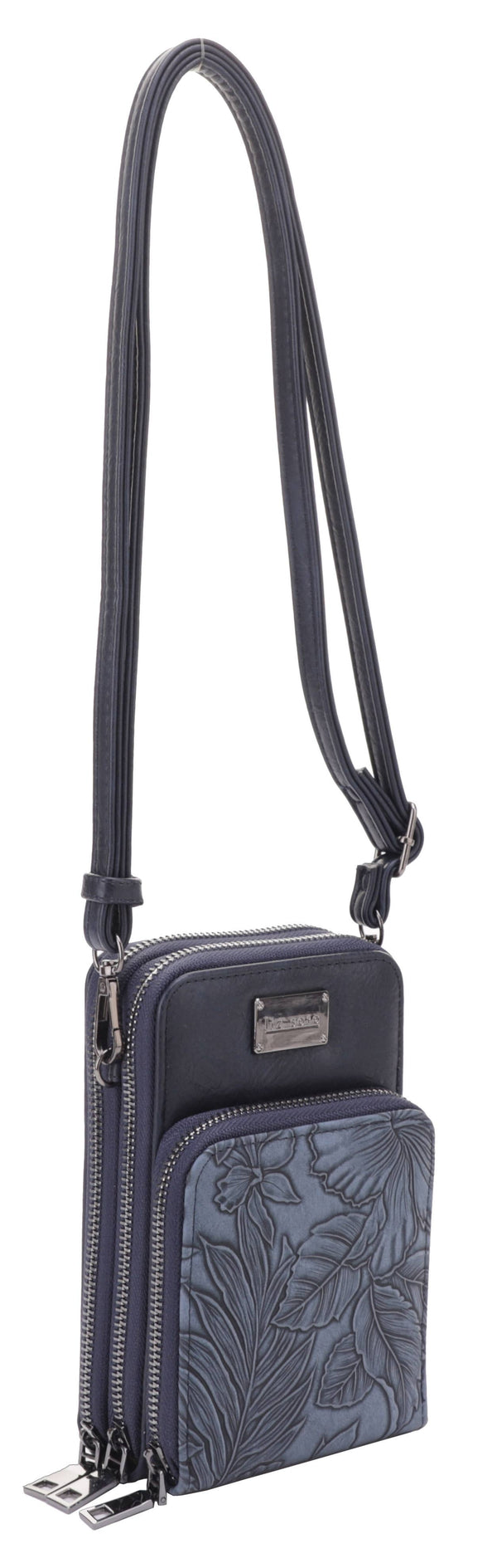 Liz Soto Handbags - Gina compact cross body: Cross body, Black