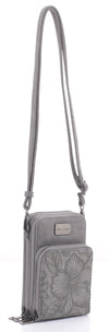 Liz Soto Handbags - Gina compact cross body: Cross body, Brown