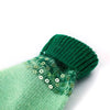 PEACH ACCESSORIES -  Two Tones Sequins Gloves: Orange