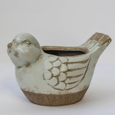 Forpost Trade Inc - Ceramic Bird Flower Pot