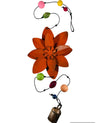 Whimsies - Flower wind chime hippie garden nana bell patio lawn porch