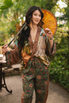 Market of Stars - Secret Garden Pixie Duster Cropped Kimono w/ Swan