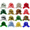 Wrapables.com - Wrapables Large 5" Christmas Pull Bows, Ribbon Bows (16pcs): Christmas Pull Bows