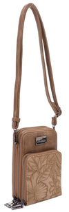 Liz Soto Handbags - Gina compact cross body: Cross body, Grey