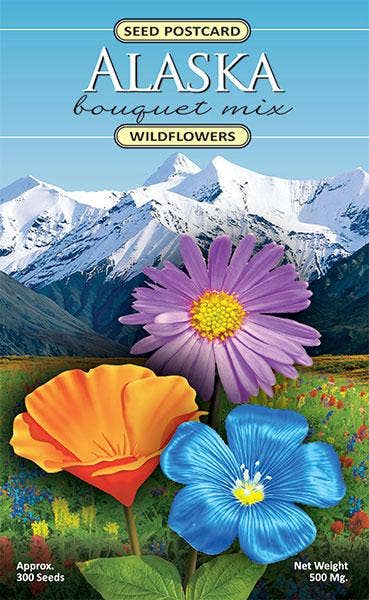 Created By Nature - Alaska Sitka Rose Seed Packet