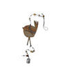 Whimsies - Bird wind chime mobile Easter bell garden nature lover eco
