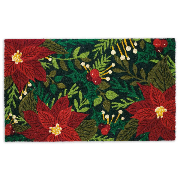 Design Imports - Poinsettias Doormat