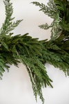 Luxe B Co - Norfolk & Cypress Mix Real Touch Faux Chrismas Garland 6ft