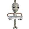 J Devlin Glass Art & Bert Anderson Collection - Personalize Alien Ornament by Bert Anderson | Bac 176