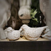 Vagabond Vintage - CEMENT BIRD CANDLE HOLDER - SMALL