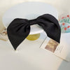 LadyJuneAccessories - Hair Clips,Wedding Hair Clips,Gifts,Ponytail Holder,Satin: Black