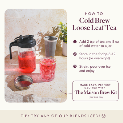 Plum Deluxe Tea - Mindful Morning Earl Grey Creme Black Tea: Caffeinated