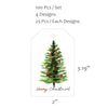 Wrapables.com - Wrapables Merry Christmas Gift Tags/Kraft Hang Tags