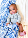 LollyBanks - Waving At You Baby Swaddle Blanket
