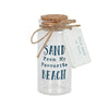 Something Different Wholesale - Set of 24 Souvenir Beach Sand Glass Bottles in Display