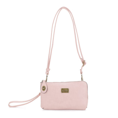 Liz Soto Handbags - Tina cross-body, wallet, cell phone and wristlet: Cross body, Turq