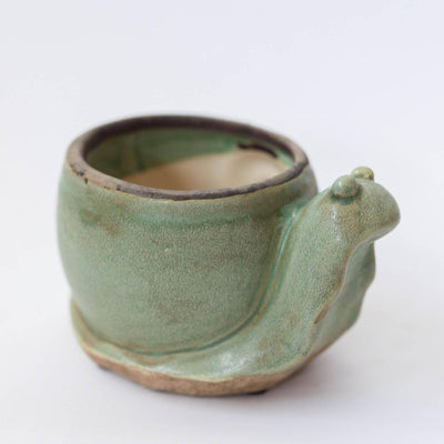 Forpost Trade Inc - Ceramic Snail Flower Pot