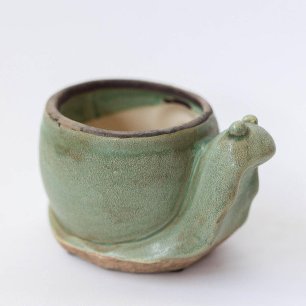 Forpost Trade Inc - Ceramic Snail Flower Pot