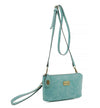Liz Soto Handbags - Tina cross-body, wallet, cell phone and wristlet: Cross body, Rose