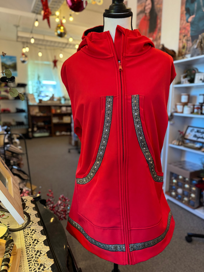 Fleece Lined Atmik - Red
