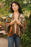 Market of Stars - Secret Garden Pixie Duster Cropped Kimono w/ Swan