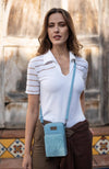 Liz Soto Handbags - Gina compact cross body: Cross body, Sand