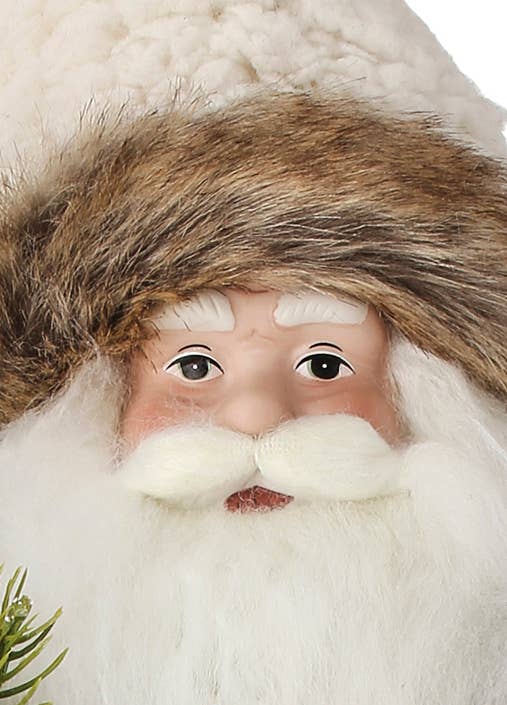 Will's Company - Winter Chalet Woodland Santa with Sled - 20"